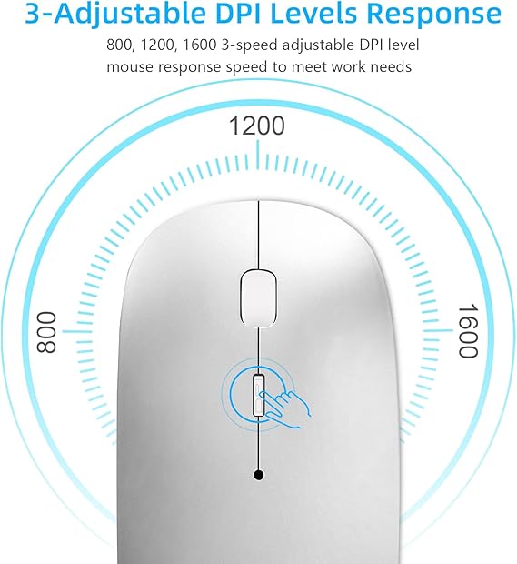 SOURIS RECHARGEABLE BLUETOOTH – Image 6